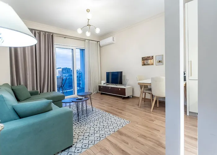 Skyline Sunset & View - Modern 1br شقة